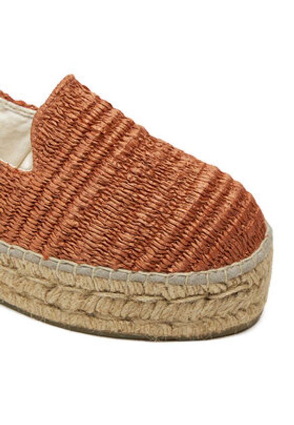 Manebi Espadryle Yucatan Double Sole Espadrilles G 0.9 D0 Pomarańczowy. Kolor: pomarańczowy. Materiał: materiał