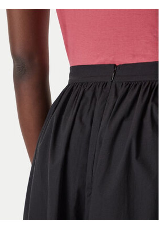 BOSS Spódnica maxi C_Vidol 50559088 Czarny Regular Fit. Kolor: czarny. Materiał: bawełna