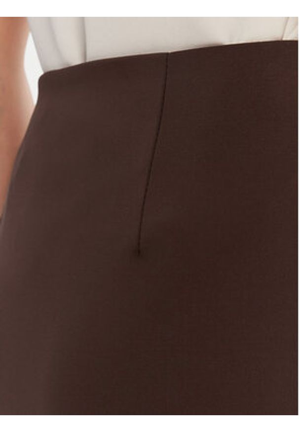 Rinascimento Spódnica ołówkowa CFC0125230003 Brązowy Slim Fit. Kolor: brązowy. Materiał: syntetyk