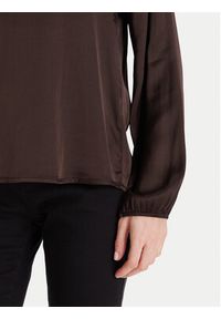 Maryley Bluzka 25IB824/18CO Brązowy Regular Fit. Kolor: brązowy. Materiał: wiskoza #2