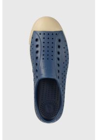 Native tenisówki Jefferson męskie kolor granatowy. Nosek buta: okrągły. Kolor: niebieski. Wzór: motyw zwierzęcy #5