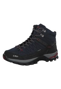 Buty trekkingowe męskie, CMP Rigel Mid. Kolor: czarny. Materiał: syntetyk, tkanina, materiał, skóra. Sport: turystyka piesza
