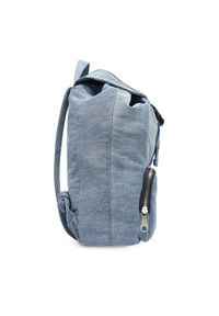 Calvin Klein Plecak Denim Luna Mini Flap Backpack LV04F3216G Błękitny. Kolor: niebieski. Materiał: materiał #5