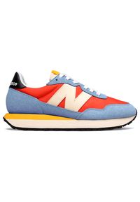 New Balance WS237SD. Okazja: na co dzień. Materiał: tkanina, zamsz. Szerokość cholewki: normalna. Wzór: kolorowy #1