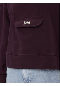 Lee Bluza Vintage Hoodie Rodeo 112341554 Fioletowy Regular Fit. Kolor: fioletowy. Materiał: syntetyk. Styl: vintage #3