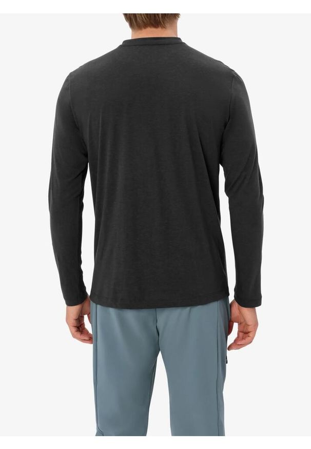 Longsleeve męski Vaude Sveit LS T-Shirt II. Kolor: czarny. Długość rękawa: długi rękaw