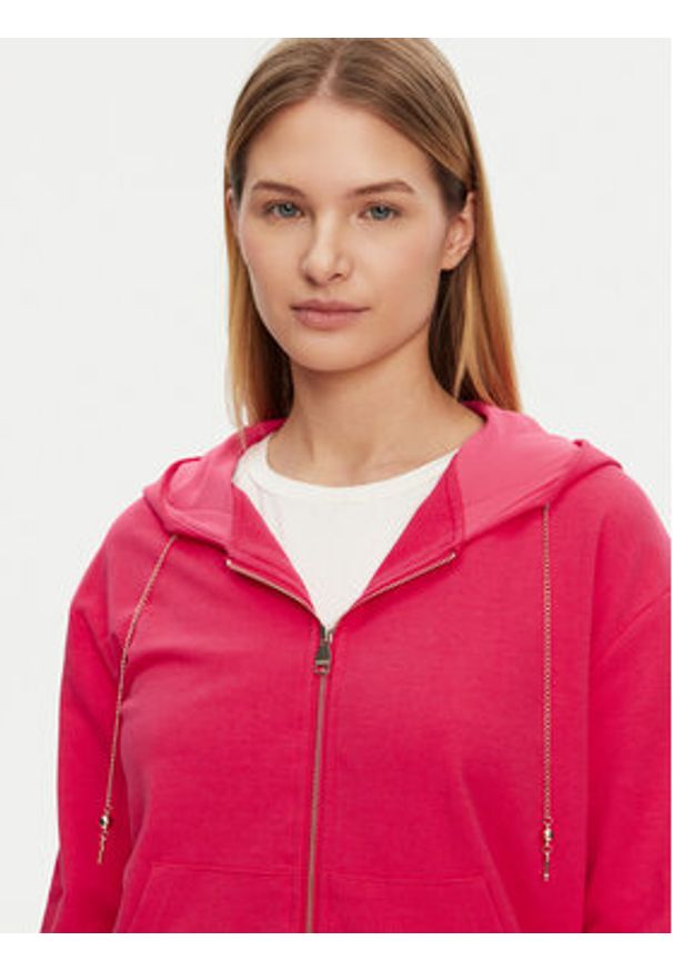 Gaudi Bluza 511BD64001 Różowy Regular Fit. Kolor: różowy. Materiał: bawełna