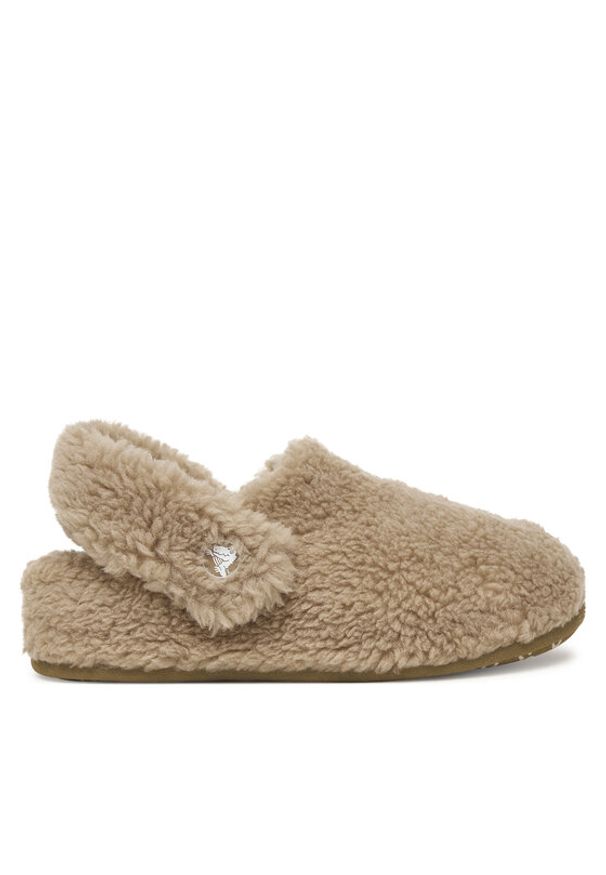 Crocs Kapcie Classic Cozzzy 210856 Beżowy. Kolor: beżowy. Materiał: materiał