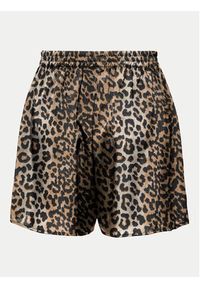 only - ONLY Spódnico-szorty Nova 15343204 Brązowy Regular Fit. Kolor: brązowy. Materiał: wiskoza #7