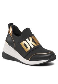 Sneakersy DKNY Kamryn K2371688 Blk/Gold BGD. Kolor: czarny #1