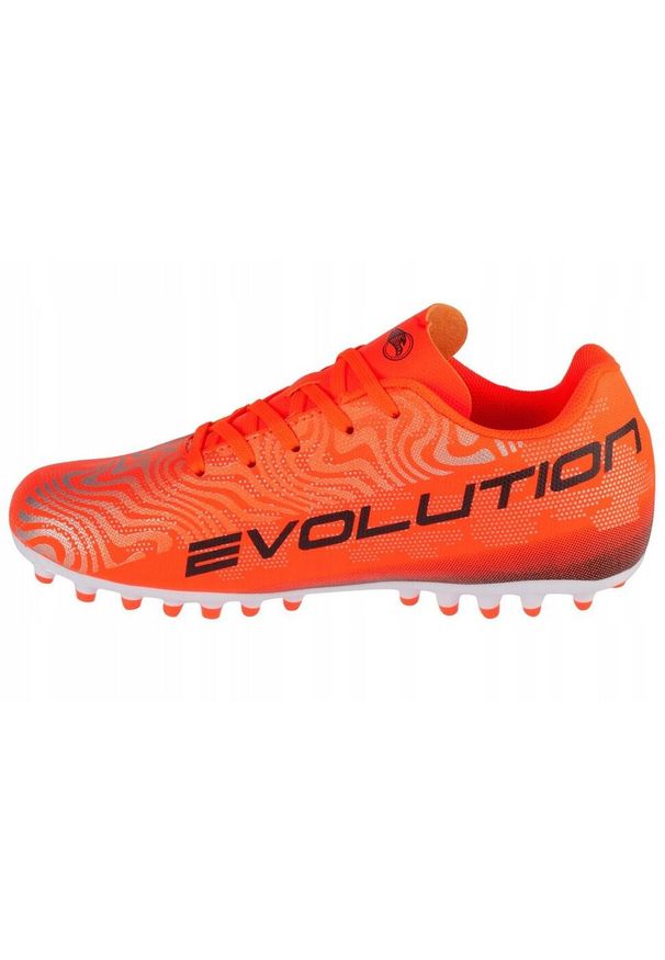 Joma - Buty Piłkarskie Evolution Firm Ground Dla Dzieci I Młodzieży. Kolor: pomarańczowy, wielokolorowy, żółty. Sport: piłka nożna