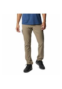 columbia - Spodnie Columbia Outdoor Elements Stretch. Kolor: brązowy. Sezon: lato. Sport: outdoor
