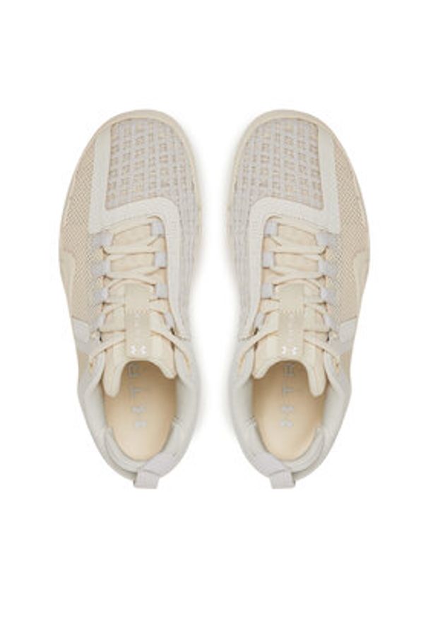 Under Armour Buty na siłownię UA W TriBase Reign 6 3027342 Écru. Materiał: materiał. Sport: fitness