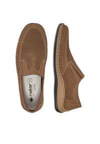 Rieker Półbuty 05277-64 Brązowy. Kolor: brązowy. Materiał: nubuk, skóra #7