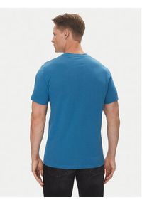 Mustang T-Shirt Austin 1016483 Niebieski Regular Fit. Kolor: niebieski. Materiał: bawełna #4