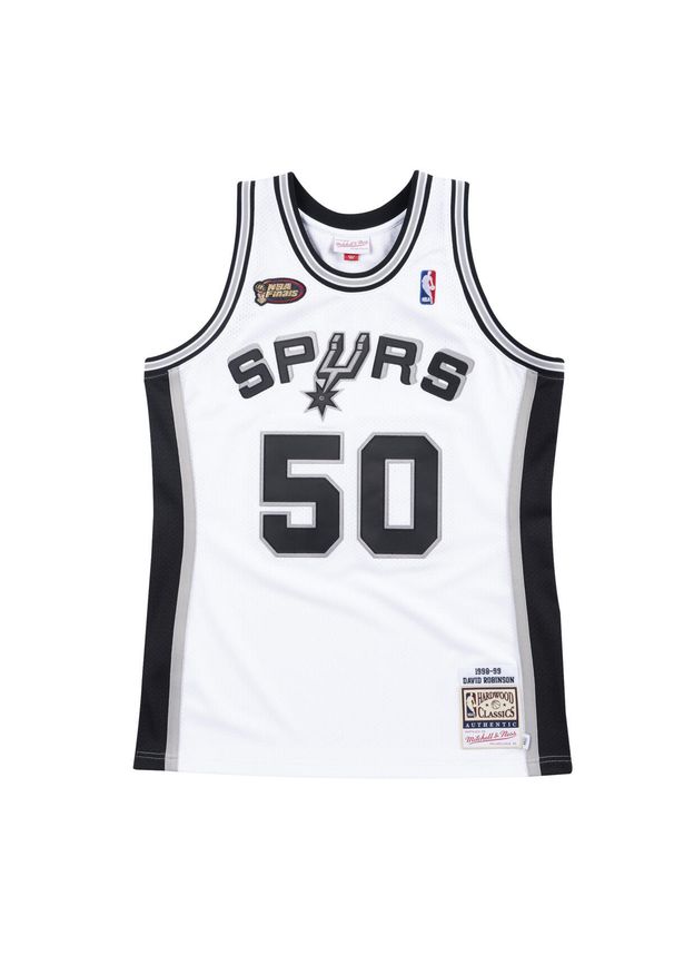 Mitchell & Ness - Koszulka Nba San Antonio Spurs David Robinson. Kolor: biały. Sport: koszykówka