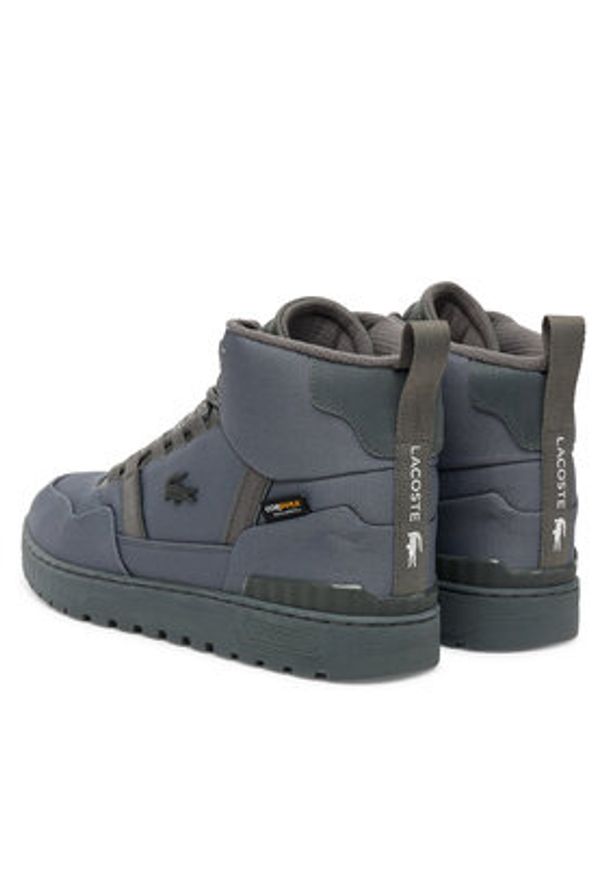 Lacoste Sneakersy T-Clip Winter 7-50SMA0195 Szary. Kolor: szary. Materiał: materiał