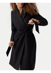 Vero Moda Płaszcz przejściowy Fortuneaya 10278330 Czarny Regular Fit. Kolor: czarny. Materiał: syntetyk
