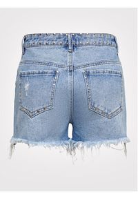only - ONLY Szorty jeansowe Pacy 15231006 Niebieski Regular Fit. Kolor: niebieski. Materiał: bawełna #5