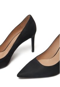 Stuart Weitzman Szpilki Stuart Power 85 SJ948 Czarny. Kolor: czarny. Materiał: skóra, zamsz. Obcas: na szpilce #3