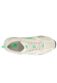 Buty unisex New Balance U530CSI – białe. Kolor: biały. Materiał: materiał, syntetyk. Szerokość cholewki: normalna. Sezon: lato. Sport: turystyka piesza #2