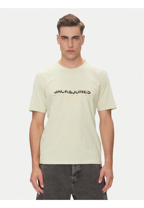 Jack & Jones T-Shirt Canggu 12281809 Zielony Regular Fit. Kolor: zielony. Materiał: bawełna