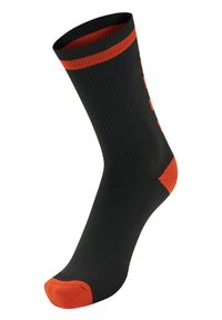 Skarpetki Hummel Elite Indoor Low. Kolor: czerwony, wielokolorowy, czarny. Sport: fitness