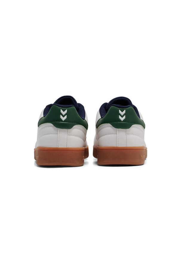 Sneakersy Hummel Match Point MP. Kolor: wielokolorowy, biały, zielony. Materiał: guma. Sport: fitness