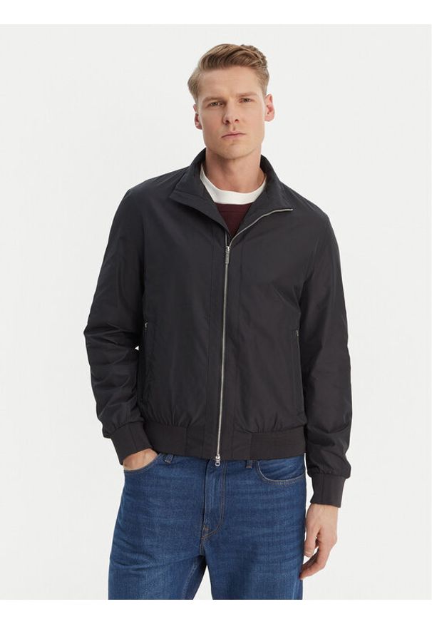 Bugatti Kurtka przejściowa 178400-11052 Granatowy Regular Fit. Kolor: niebieski. Materiał: syntetyk