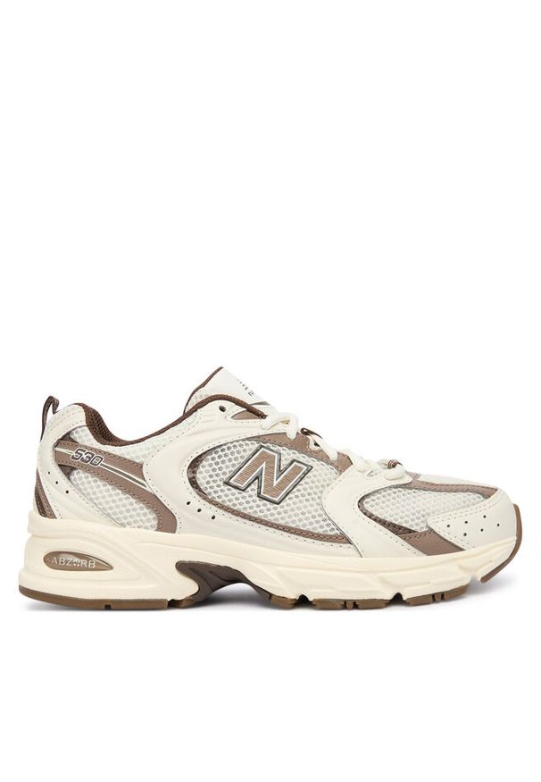 Sneakersy New Balance. Kolor: beżowy