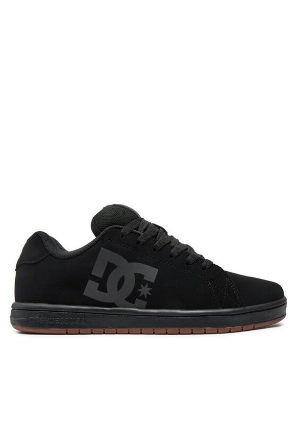 DC Shoes Sneakersy Gaveler ADYS100536 Czarny. Kolor: czarny. Materiał: skóra