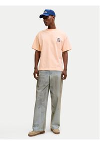 Jack & Jones T-Shirt Maine 12291780 Różowy Regular Fit. Kolor: różowy. Materiał: bawełna #5