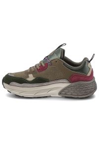 Zielone Sneakersy Jeep Sportowe Buty Damskie Na Solidnej Podeszwie. Okazja: na co dzień. Kolor: zielony. Materiał: materiał. Szerokość cholewki: normalna. Sport: bieganie #4