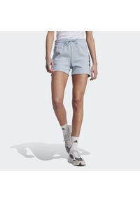 Adidas - Essentials Linear French Terry Shorts. Kolor: niebieski, wielokolorowy, czarny. Sport: fitness #1