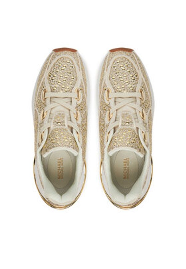 MICHAEL Michael Kors Sneakersy Toni 43S5TRFS1D Écru. Materiał: materiał