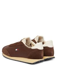 Tommy Jeans Sneakersy Tjm Retro Runner Archive Mix Mat EM0EM01763 Brązowy. Kolor: brązowy. Materiał: skóra #3