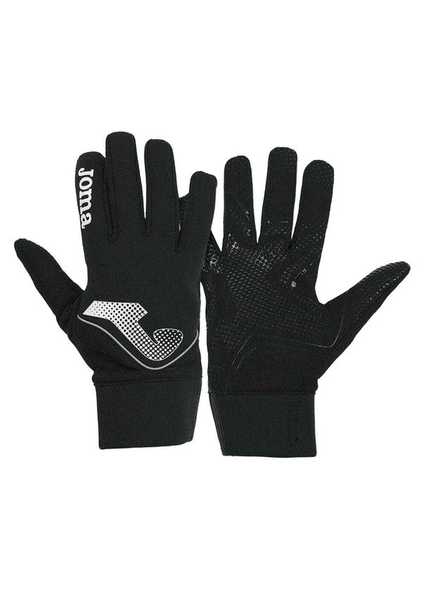 Joma - Rękawiczki Unisex Dla Dorosłych Żebrowane. Kolor: czarny. Sport: turystyka piesza