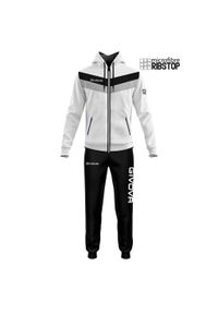 Givova Tuta Matador mikrofibra 2XS. Okazja: na uczelnię. Kolor: czarny, biały, wielokolorowy. Materiał: mikrofibra. Styl: sportowy