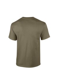 GILDAN - Ultra Bawełniana Koszulka Unisex Dla Dorosłych. Kolor: zielony. Materiał: bawełna. Sport: turystyka piesza #2