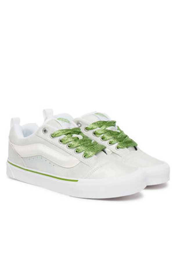 Vans Tenisówki Knu Skool VN000D6ZBMC1 Biały. Kolor: biały. Materiał: skóra, zamsz