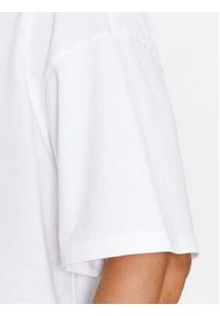 Converse T-Shirt Loose Fit Star Chevron Cherry Ss Tee 10025237-A03 Biały Regular Fit. Kolor: biały. Materiał: bawełna #4
