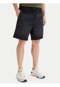 Guess Jeans Szorty jeansowe M6GD35 D8003 Czarny Relaxed Fit. Kolor: czarny. Materiał: bawełna #1