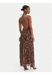 BARDOT - Bardot Sukienka koktajlowa Cyrel 59760DB1 Brązowy Regular Fit. Kolor: brązowy. Materiał: syntetyk. Styl: wizytowy #5