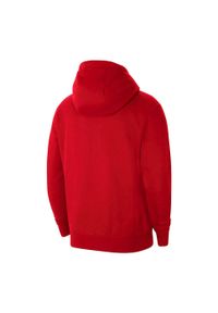 Nike - Bluza Dziecięca Park 20 Fleece Full Zip Hoodie. Kolor: czerwony