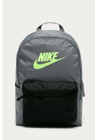 Nike Sportswear - Plecak. Kolor: szary. Materiał: poliester, materiał. Wzór: nadruk #1