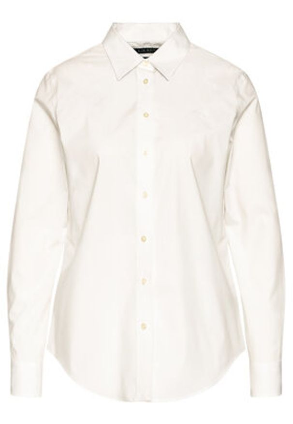 Lauren Ralph Lauren Koszula Chst Emb 200684553001 Biały Regular Fit. Kolor: biały. Materiał: bawełna