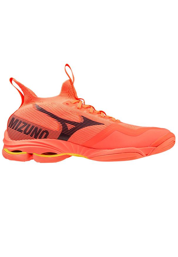 Buty do siatkówki męskie Mizuno Wave Lighting NEO2. Kolor: czarny, wielokolorowy. Model: Mizuno Wave. Sport: siatkówka