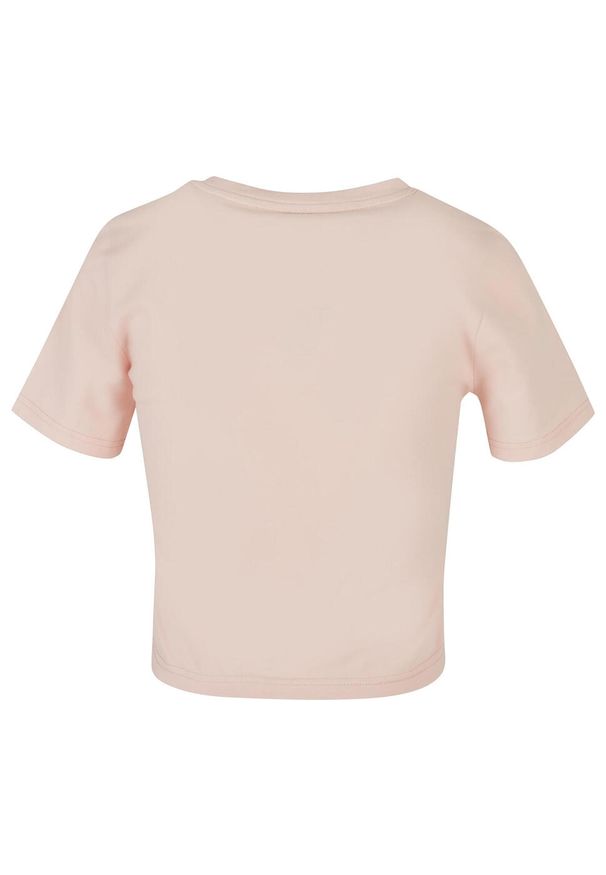 BUILD YOUR BRAND - Damska Crop Top. Kolor: różowy