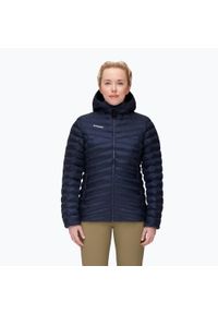 Kurtka ocieplana damska Mammut Albula IN Hooded. Kolor: czarny. Materiał: puch. Sport: turystyka piesza #1
