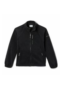 columbia - Polar Sportowy Dziecięcy Columbia Fast Trek Fleece Full Zip. Kolor: czarny. Materiał: polar